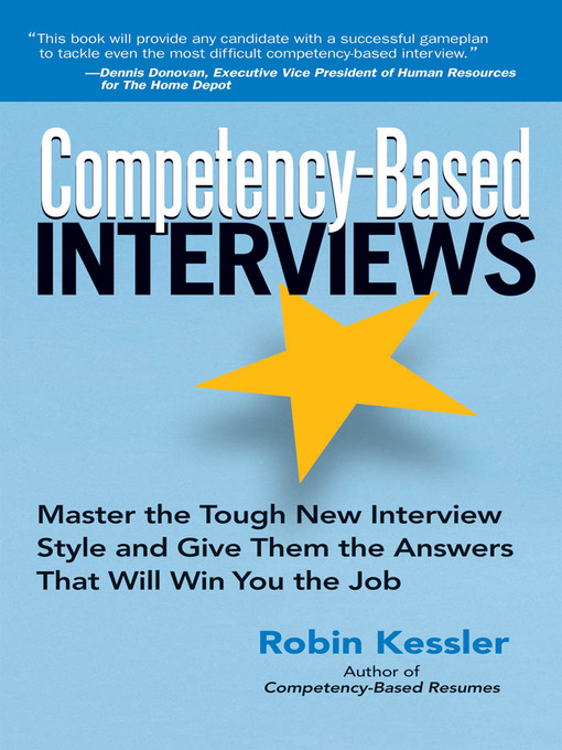 Title details for Competency-Based Interviews by Robin Kessler - Available